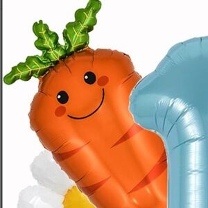 Orange carrot Balloon Party Decoration